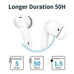 XIAOWTEK A40 Pro Wireless Earbuds with Mic
