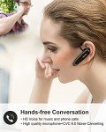 Bee Bluetooth Earpiece V5.0 Wireless Headset - Black