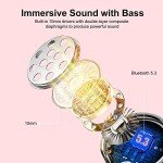 Wireless HiFi Bluetooth 5.3 Earbuds with Mic