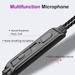 6-Pack Wired Earbuds with Microphone and Heavy Bass