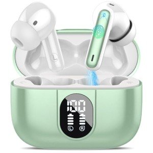 Bluetooth 5.3 Wireless Earbuds with 40H Playtime