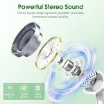 Bluetooth 5.3 Wireless Earbuds with 40H Playtime