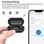 TOZO A2 Mini Bluetooth Wireless Earbuds - Black