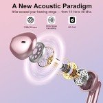 Jesebang Bluetooth 5.3 Wireless Earbuds with ENC Mic