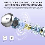 Wireless Earbuds with 48H Playtime and LED Display