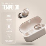 Back Bay Audio Tempo 30 Wireless Earbuds for Small Ears