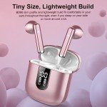 Jesebang Bluetooth 5.3 Wireless Earbuds with ENC Mic