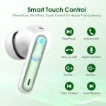 Bluetooth 5.3 Wireless Earbuds with 40H Playtime