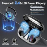 Wireless Bluetooth 5.4 Earbuds with Deep Bass