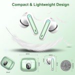 Bluetooth 5.3 Wireless Earbuds with 40H Playtime