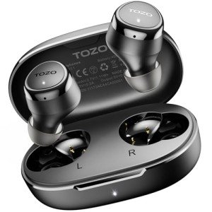 TOZO E1 Wireless Earbuds with Mic and App EQ