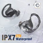 EDKKIE Mini Wireless Earbuds for Small Ears