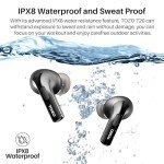 TOZO T20 Wireless Earbuds with 48.5 Hrs Playtime