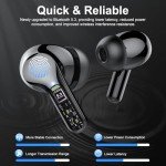 Bluetooth 5.4 Wireless Earbuds with Noise Cancelling