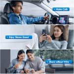 Kurdene Bluetooth 5.3 Wireless Earbuds with Deep Bass