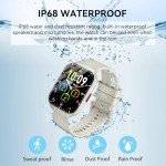 1.96" HD Waterproof Smartwatch with Fitness Tracker