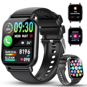 Bluetooth Smart Watch with Fitness Tracker & 112 Sports Modes