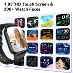 Bluetooth Smart Watch with Fitness Tracker & 112 Sports Modes