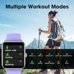 Fitness Smartwatch with Heart Rate & Sleep Tracker