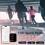 Multifunctional Fitness Smart Watch with Long Battery Life