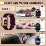 Smartwatch for Women with Fitness Tracker & Alexa