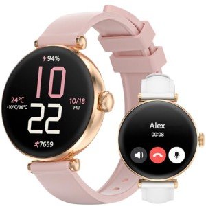 1.19" AMOLED Smartwatch with Fitness and Call Features