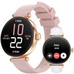 1.19" AMOLED Smartwatch with Fitness and Call Features