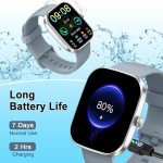 1.91" Smartwatch with Call Function and Fitness Tracking