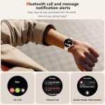 1.19" AMOLED Smartwatch with Fitness and Call Features
