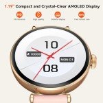 1.19" AMOLED Smartwatch with Fitness and Call Features