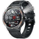 Fitness Tracker Smartwatch for Men - 1.53" Touchscreen
