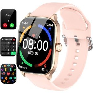 Women's Smart Watch with Fitness Tracker & Call Features