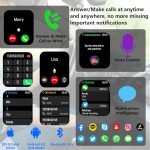 Women's Smart Watch with Fitness Tracker & Call Features