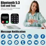 Versatile Smartwatch with Fitness Tracker and Call Feature