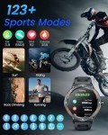 Fitness Tracker Smartwatch for Men - 1.53" Touchscreen