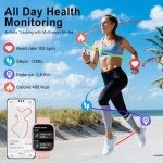 Women's 1.91" HD Smartwatch with Fitness Tracker