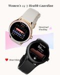 TOOBUR Waterproof Smartwatch for Women - Fitness Tracker