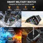 Men's Smart Fitness Watch: Calls, Waterproof, Heart Rate Monitor