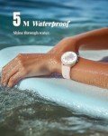 TOOBUR Waterproof Smartwatch for Women - Fitness Tracker