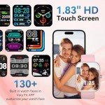 Alexa Smart Watch with Fitness Tracker & Touchscreen