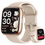 LODIMEKE Smart Watch with Alexa & Health Tracking