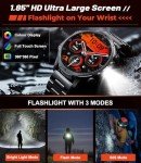 Men's Smartwatch with Calls, Heart Rate & Fitness Tracking