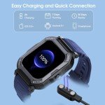 Versatile Smart Watch with Fitness Tracker & Calls