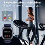 Versatile Smart Watch with Fitness Tracker & Calls