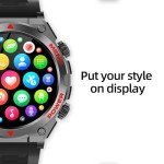 Men's Military Smartwatch with Fitness Tracking & Calls