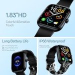 1.83" Smartwatch with Calls, Fitness Tracker & More