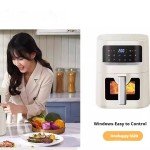 Smart Air Fryer Toaster Oven with Auto Temperature Control