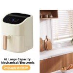 Smart Air Fryer Toaster Oven with Auto Temperature Control