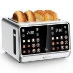 Keenstone 4-Slice Digital Smart Toaster with Touchscreen