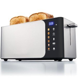 SmartToast Digital 4-Slice Toaster with LED Screen